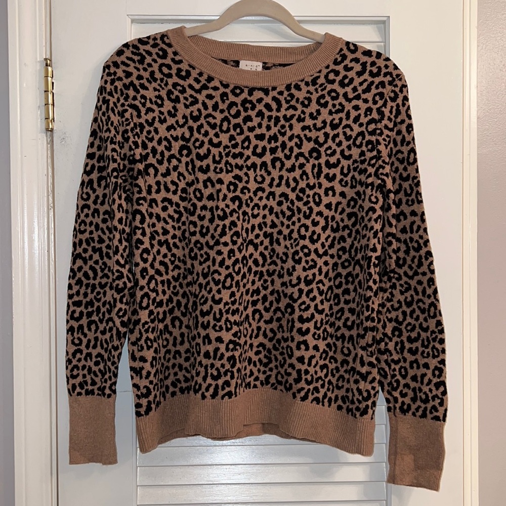 Target Leopard Sweater - Picture 1 of 2